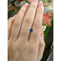 0.70 Ct. Blue Sapphire from Ceylon (Sri Lanka) Life Style