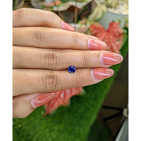 0.70 Ct. Blue Sapphire from Ceylon (Sri Lanka) Life Style