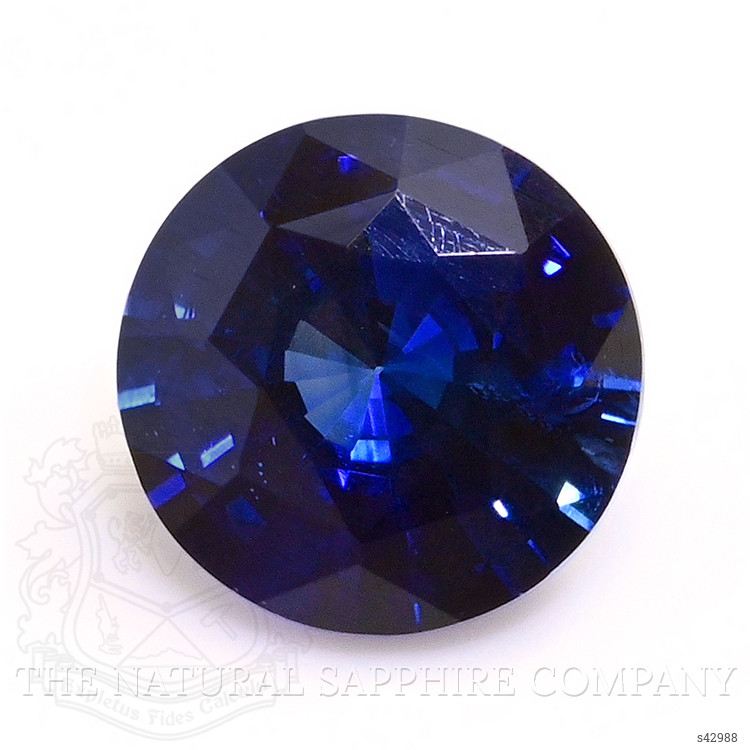 0.70 Ct. Blue Sapphire from Ceylon (Sri Lanka)