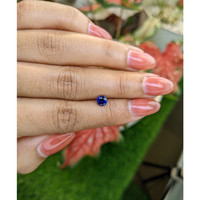 0.66 Ct. Blue Sapphire from Ceylon (Sri Lanka) Life Style