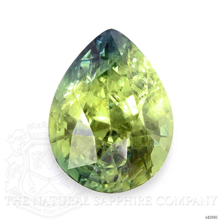 2.56 Ct. Bi Color / Parti Sapphire from Ceylon (Sri Lanka)