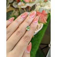 2.56 Ct. Bi Color / Parti Sapphire from Ceylon (Sri Lanka) Life Style