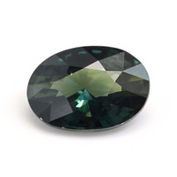 1.59 Ct. Bluish Green Sapphire from Ceylon (Sri Lanka) Video