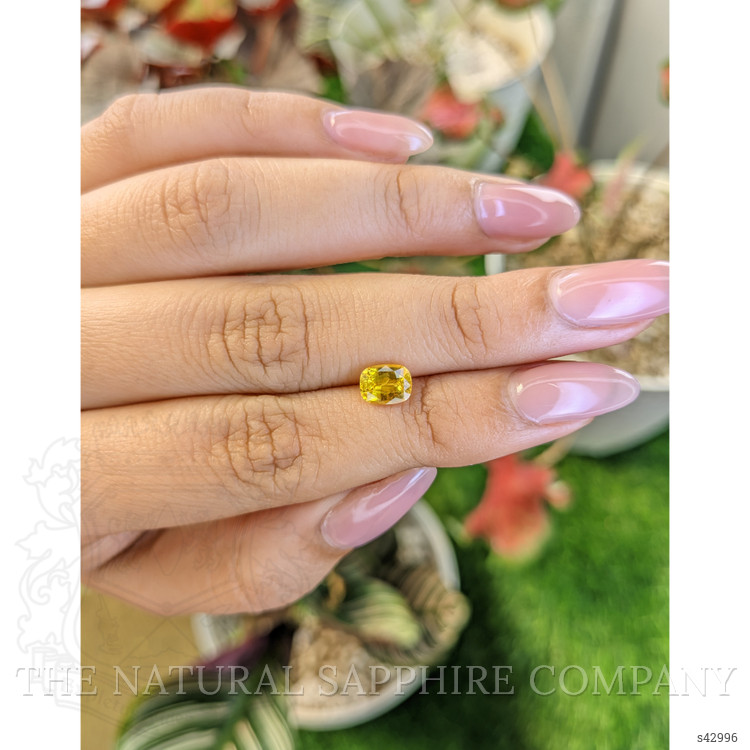 1.18 Ct. Yellow Sapphire from Ceylon (Sri Lanka)
