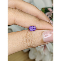 1.07 Ct. Purple Sapphire from Ceylon (Sri Lanka) Life Style