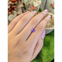 1.07 Ct. Purple Sapphire from Ceylon (Sri Lanka) Life Style