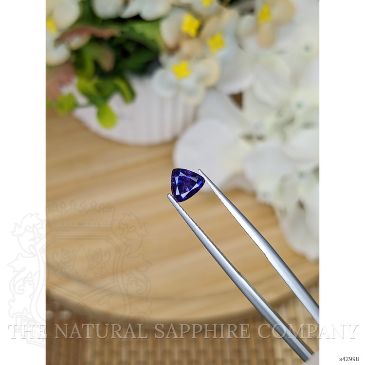 1.10 Ct. Bluish Purple Sapphire from Ceylon (Sri Lanka)
