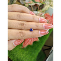1.10 Ct. Bluish Purple Sapphire from Ceylon (Sri Lanka) Life Style