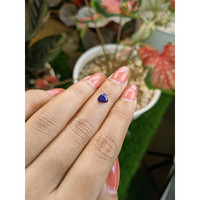 1.10 Ct. Bluish Purple Sapphire from Ceylon (Sri Lanka) Life Style