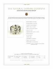 8.80 Ct. Yellow Sapphire from Ceylon (Sri Lanka) Scan Report