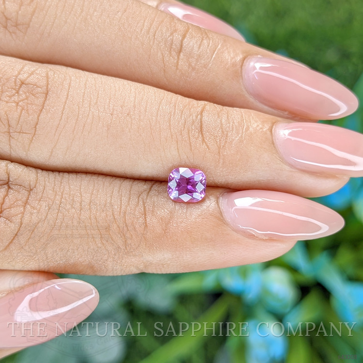 0.79 Ct. Purplish Pink Sapphire from Africa