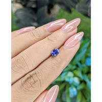 0.59 Ct. Blue Sapphire from Africa Life Style