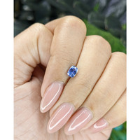 0.59 Ct. Blue Sapphire from Africa Life Style