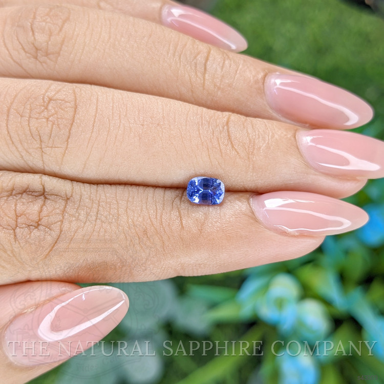 0.59 Ct. Blue Sapphire from Africa