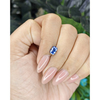 1.00 Ct. Blue Sapphire from Africa Life Style