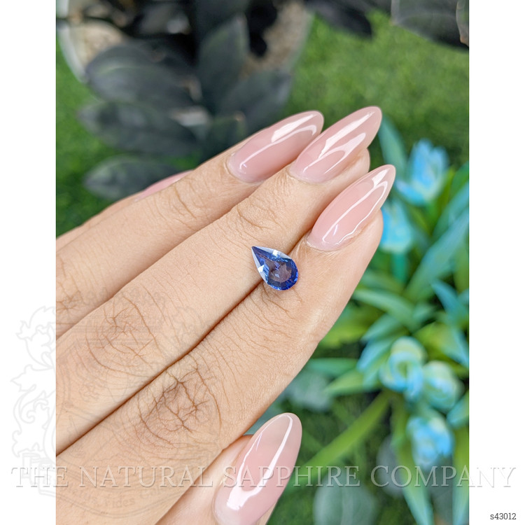 0.95 Ct. Blue Sapphire from Africa
