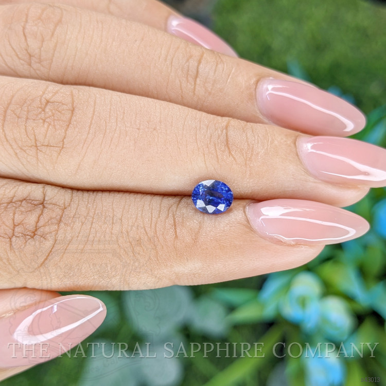 0.84 Ct. Blue Sapphire from Africa