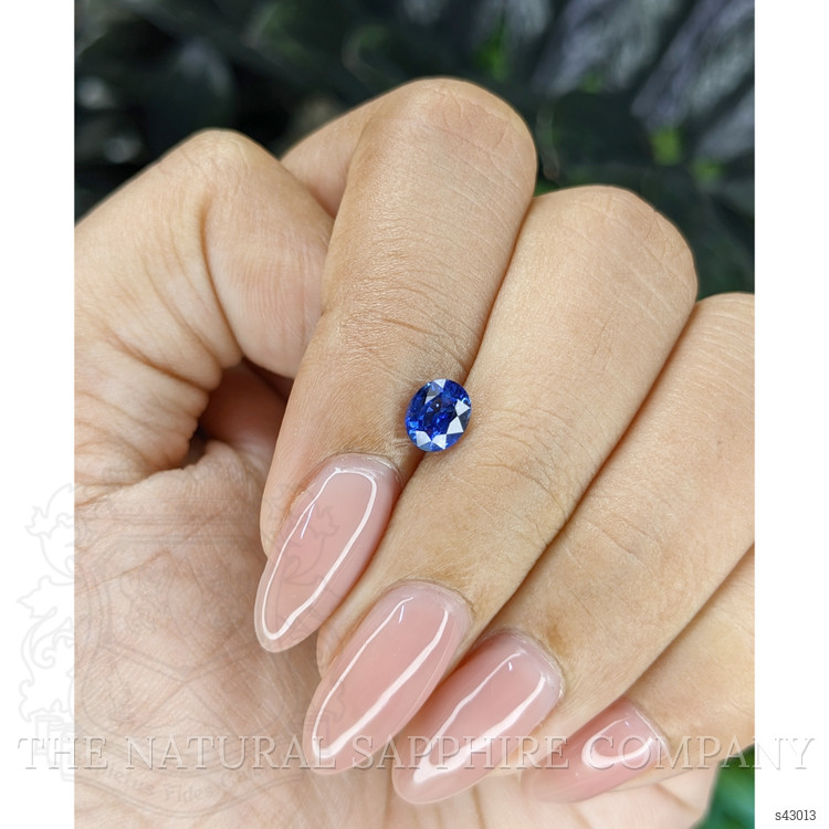 0.84 Ct. Blue Sapphire from Africa