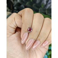 0.97 Ct. Reddish Pink Sapphire from Africa Life Style
