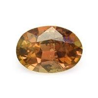 0.64 Ct. Orangish Brown Sapphire from Africa Video