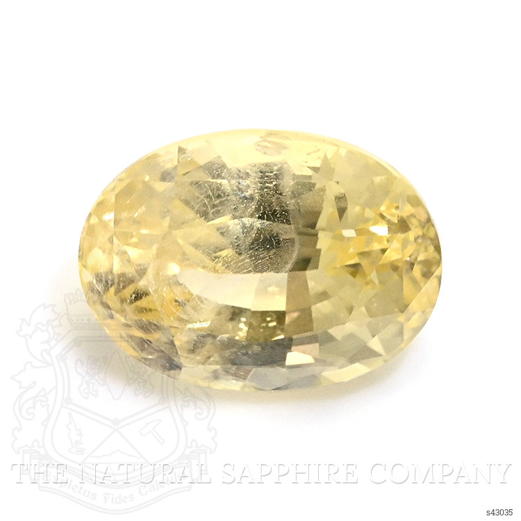 2.02 Ct. Yellow Sapphire from Ceylon (Sri Lanka)