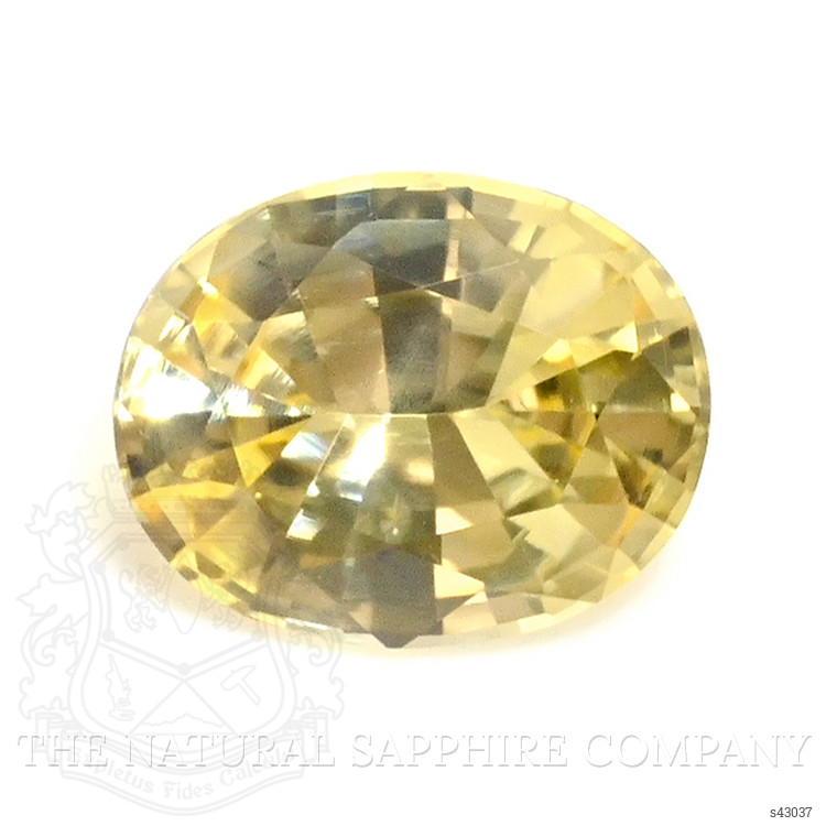 0.63 Ct. Yellow Sapphire from Ceylon (Sri Lanka)