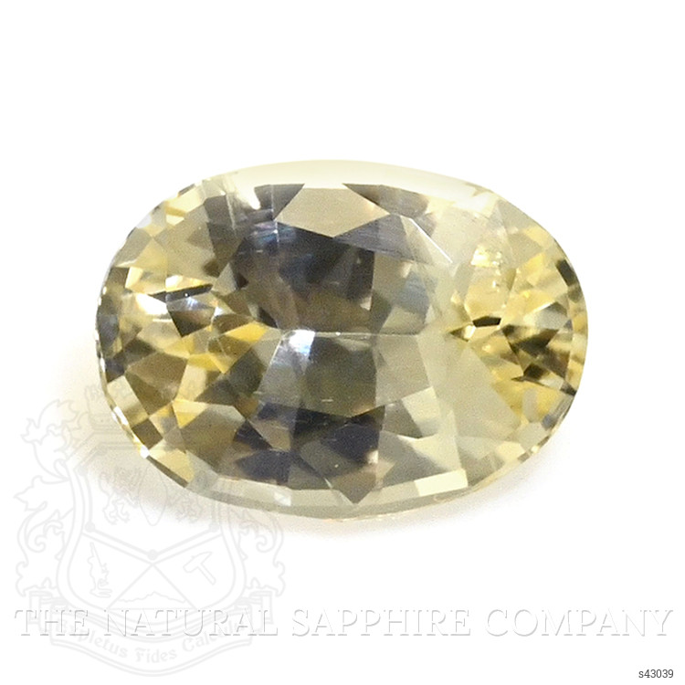 0.67 Ct. Yellow Sapphire from Ceylon (Sri Lanka)