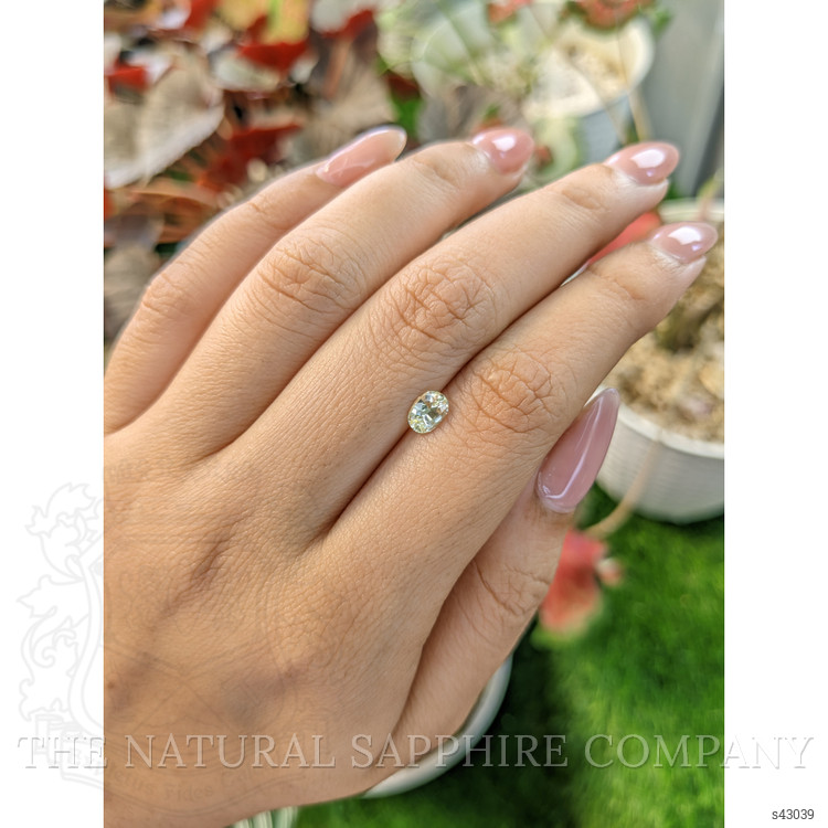 0.67 Ct. Yellow Sapphire from Ceylon (Sri Lanka)