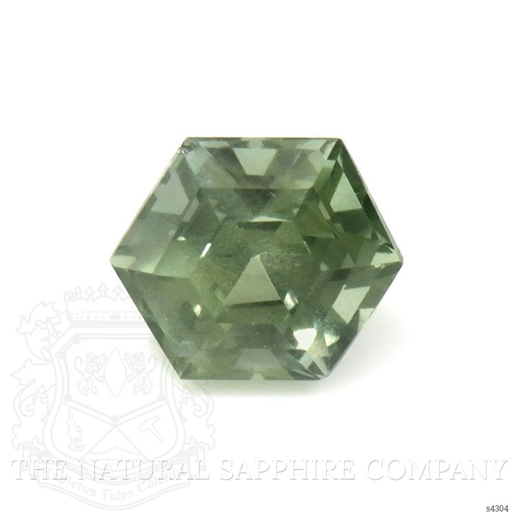 0.31 Ct. Green Sapphire from Ceylon (Sri Lanka)