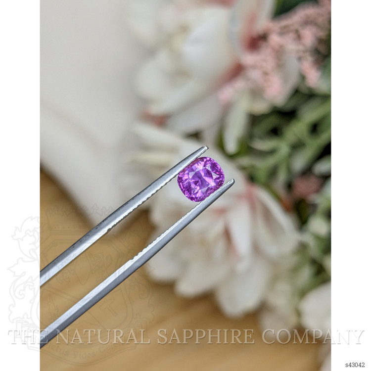 1.56 Ct. Pinkish Purple Sapphire from Ceylon (Sri Lanka)