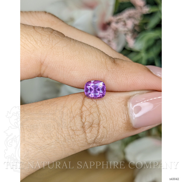 1.56 Ct. Pinkish Purple Sapphire from Ceylon (Sri Lanka)
