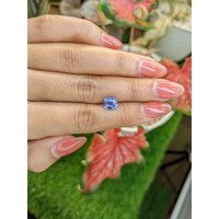 2.08 Ct. Blue Sapphire from Ceylon (Sri Lanka) Life Style
