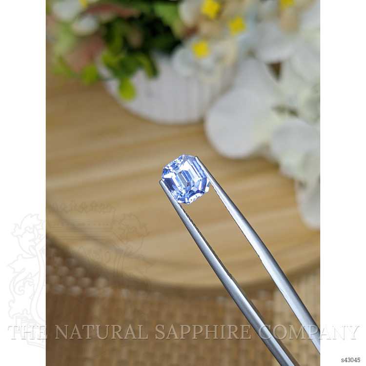 2.08 Ct. Blue Sapphire from Ceylon (Sri Lanka)