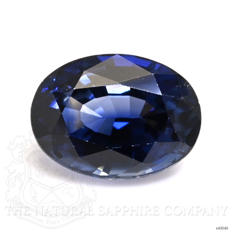 2.11 Ct. Blue Sapphire from Ceylon (Sri Lanka)