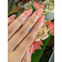 0.93 Ct. Blue Sapphire from Ceylon (Sri Lanka) Life Style