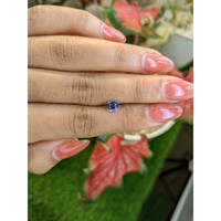 0.93 Ct. Blue Sapphire from Ceylon (Sri Lanka) Life Style