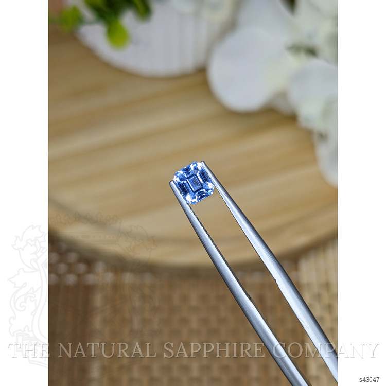 0.93 Ct. Blue Sapphire from Ceylon (Sri Lanka)