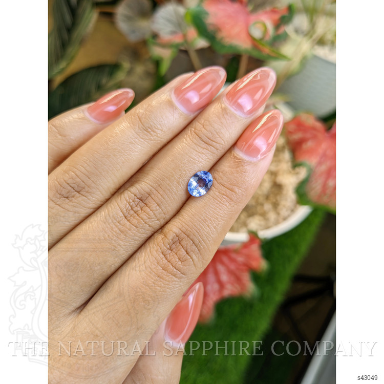 1.17 Ct. Blue Sapphire from Ceylon (Sri Lanka)