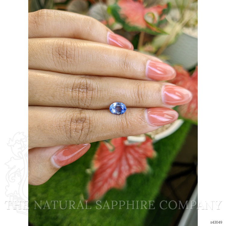 1.17 Ct. Blue Sapphire from Ceylon (Sri Lanka)