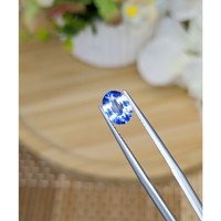 1.17 Ct. Blue Sapphire from Ceylon (Sri Lanka) Life Style