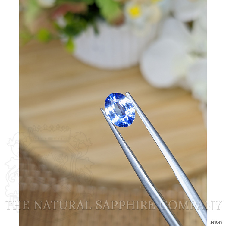 1.17 Ct. Blue Sapphire from Ceylon (Sri Lanka)