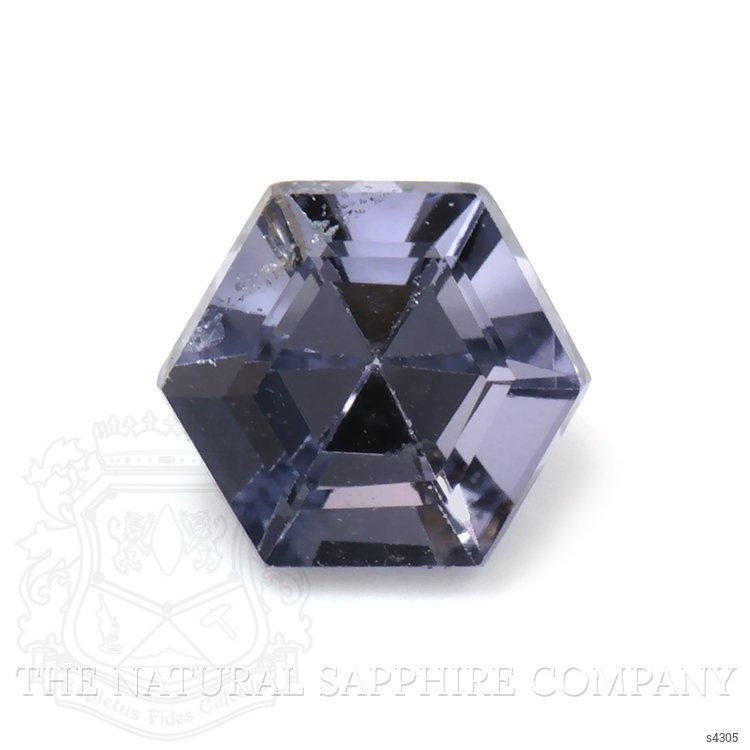 0.31 Ct. Purplish Blue Sapphire from Ceylon (Sri Lanka)