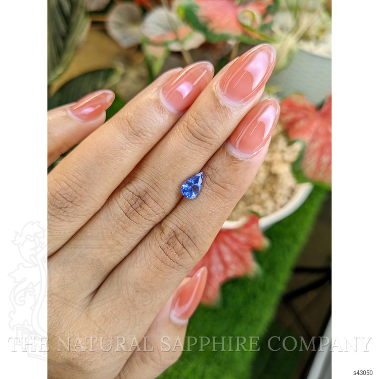 1.07 Ct. Blue Sapphire from Ceylon (Sri Lanka)