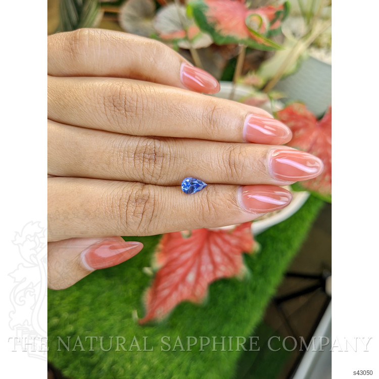 1.07 Ct. Blue Sapphire from Ceylon (Sri Lanka)