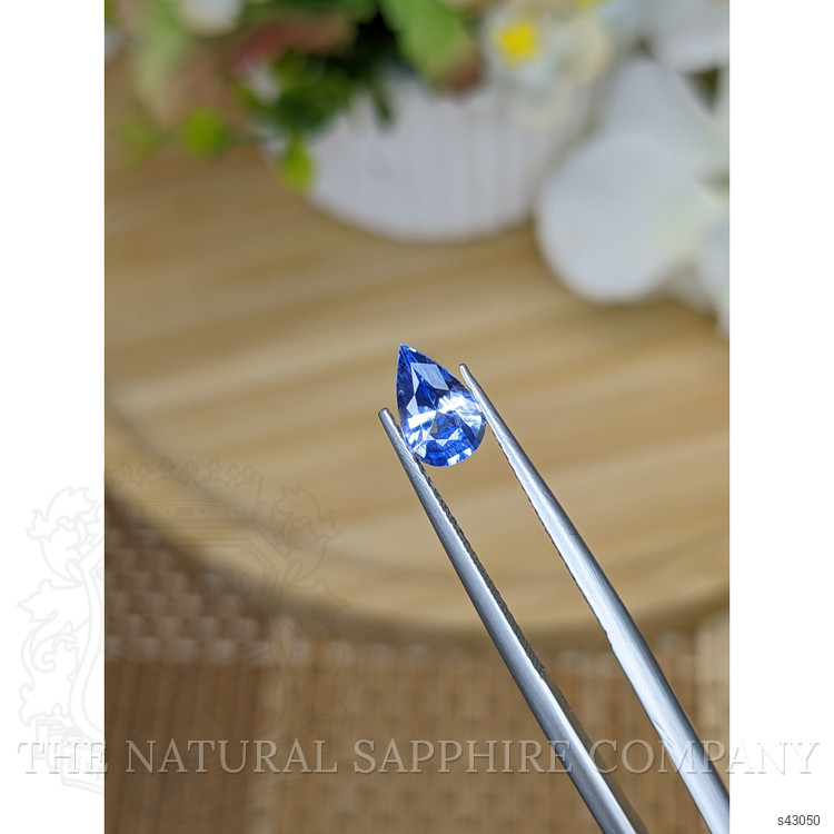 1.07 Ct. Blue Sapphire from Ceylon (Sri Lanka)