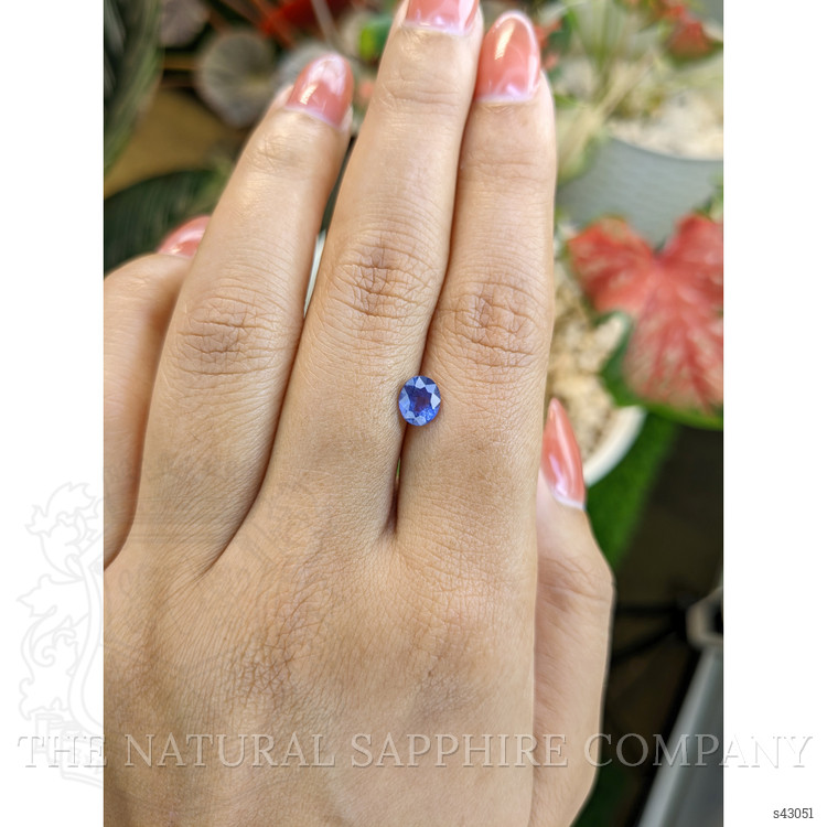 1.22 Ct. Blue Sapphire from Ceylon (Sri Lanka)