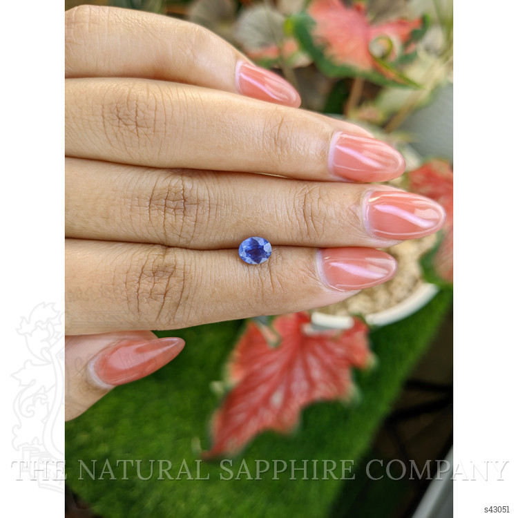 1.22 Ct. Blue Sapphire from Ceylon (Sri Lanka)