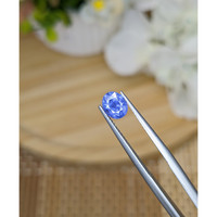 1.22 Ct. Blue Sapphire from Ceylon (Sri Lanka) Life Style