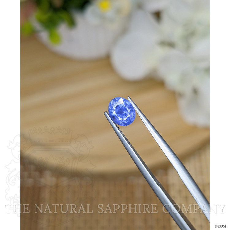1.22 Ct. Blue Sapphire from Ceylon (Sri Lanka)
