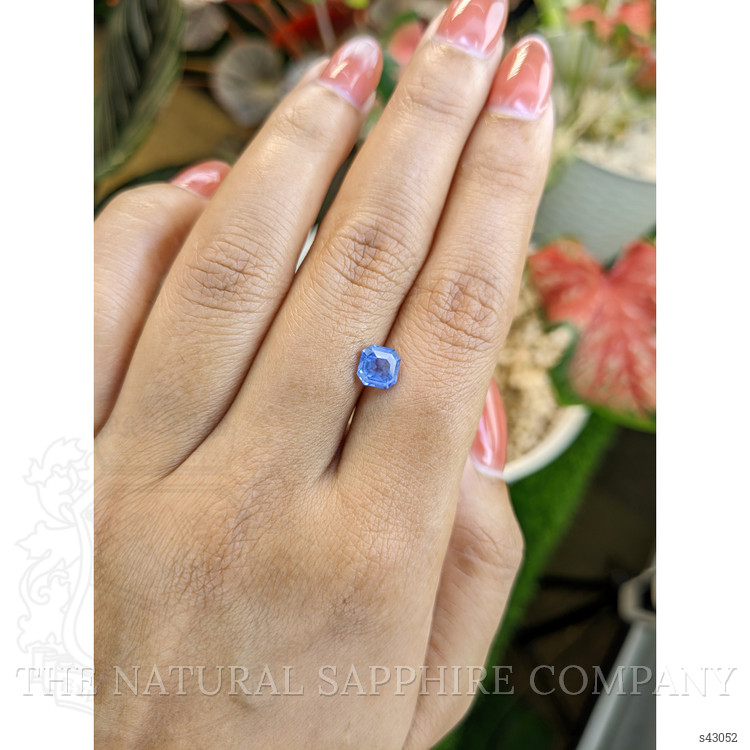 1.30 Ct. Blue Sapphire from Ceylon (Sri Lanka)